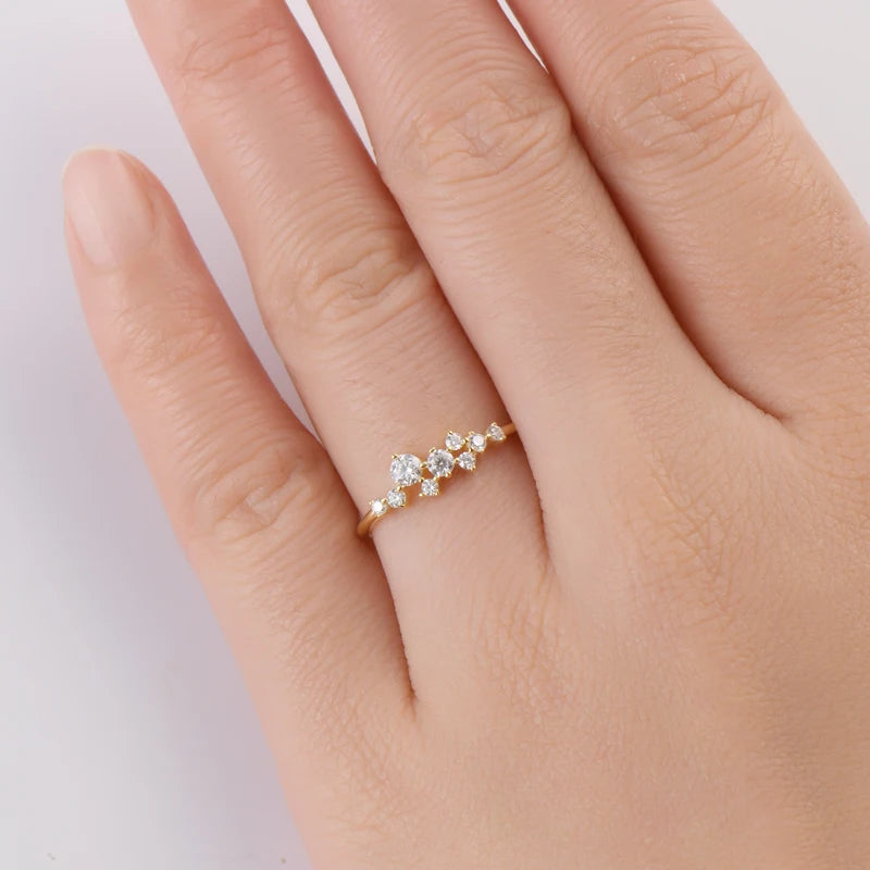 Moissanite Diamond Rings for Women